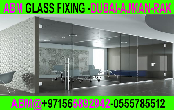 Glass Fixing Contractor Ajman Dubai Sharjah Rak