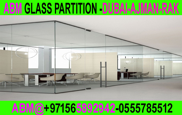 Glass Partition Contractor Ajman Dubai Sharjah Uaq