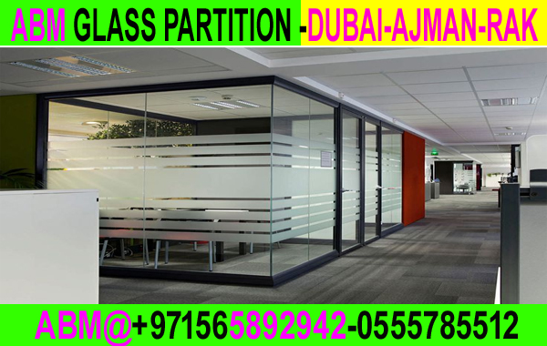 Office Glass Partition Contractor Ajman Dubai Sharjah
