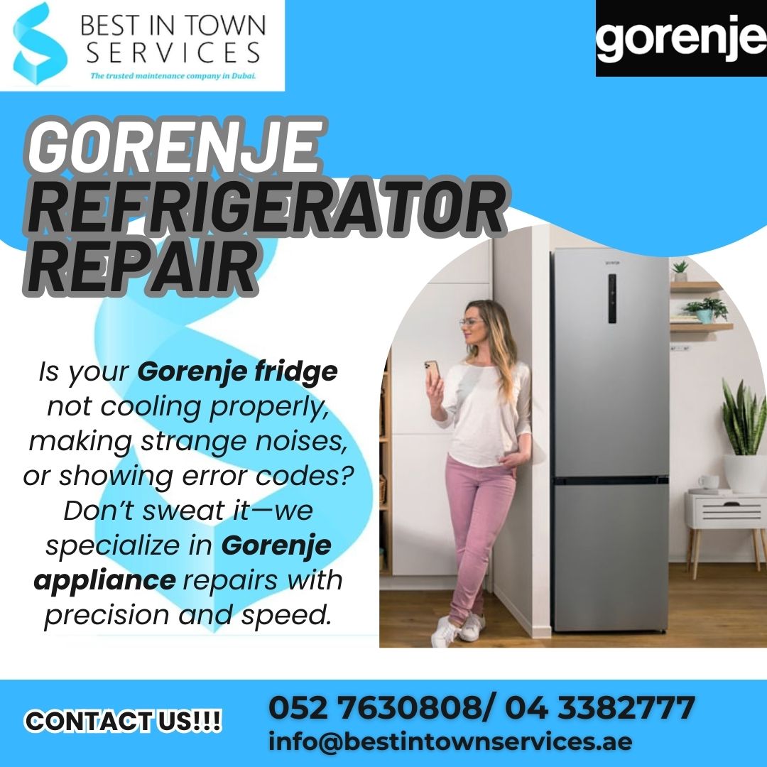 Gorenje Refrigerator Repair Services in Dubai