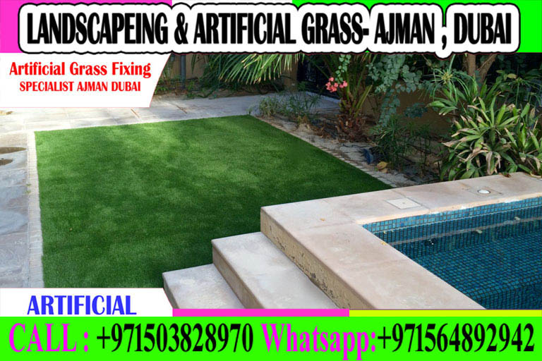 Outdoor Artificial Grass Fixing Company Ajman Sharjah Dubai