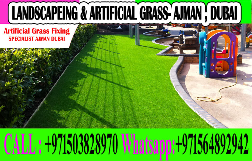 Outdoor Artificial Grass Fixing Company Ajman Sharjah Dubai