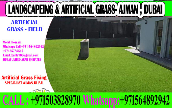 Outdoor Artificial Grass Fixing Company Ajman Sharjah Dubai