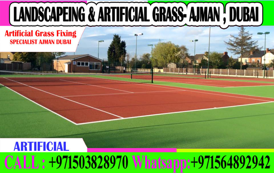 Outdoor Artificial Grass Fixing Company Ajman Sharjah Dubai