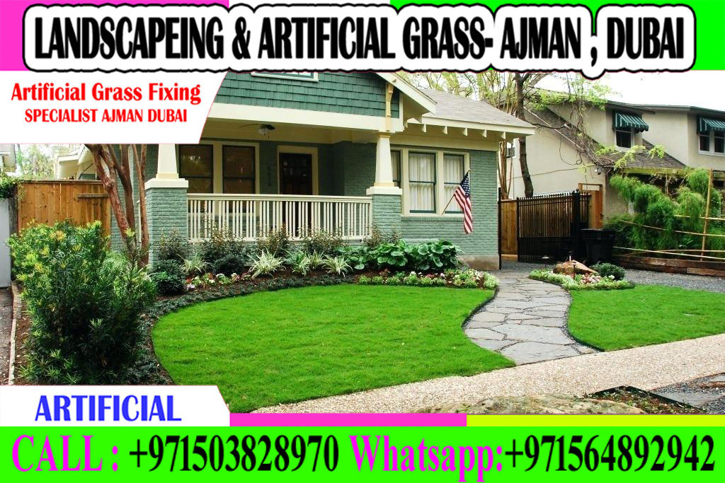 Outdoor Artificial Grass Fixing Company Ajman Sharjah Dubai