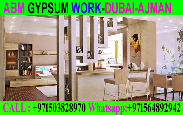 Gypsum Ceiling Contractor In Umm Al Quwain Dubai Sharjah