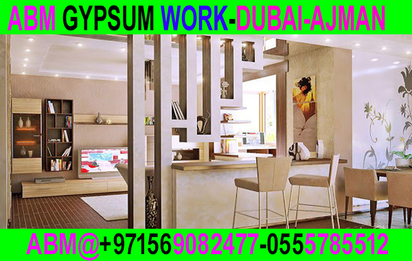 Gypsum Ceiling Fixing Contractor Ajman Dubai Sharjah Rak 0564892942