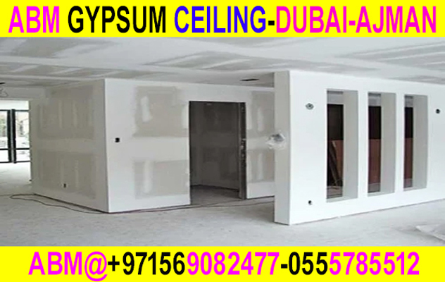 Gypsum Ceiling Contractor In Umm Al Quwain Dubai Sharjah