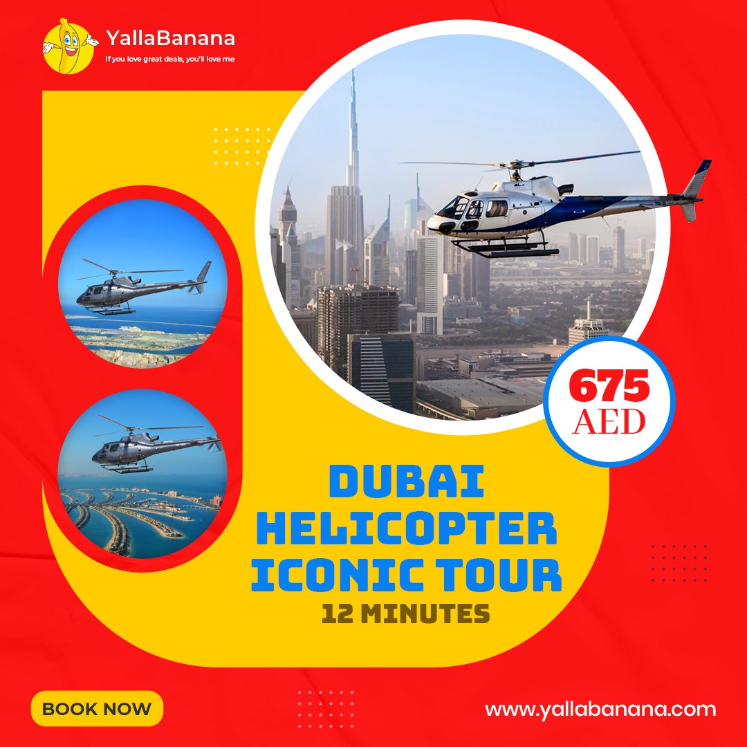 Dubai Helicopter Iconic Tour 12 Minutes