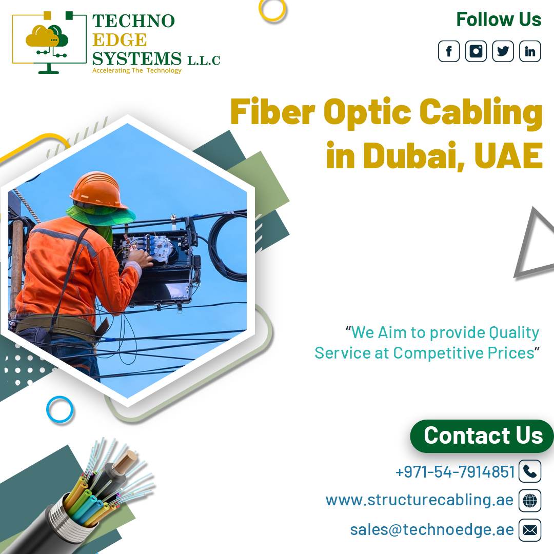 Fiber Cabling Services In Dubai By Techno Edge Systems