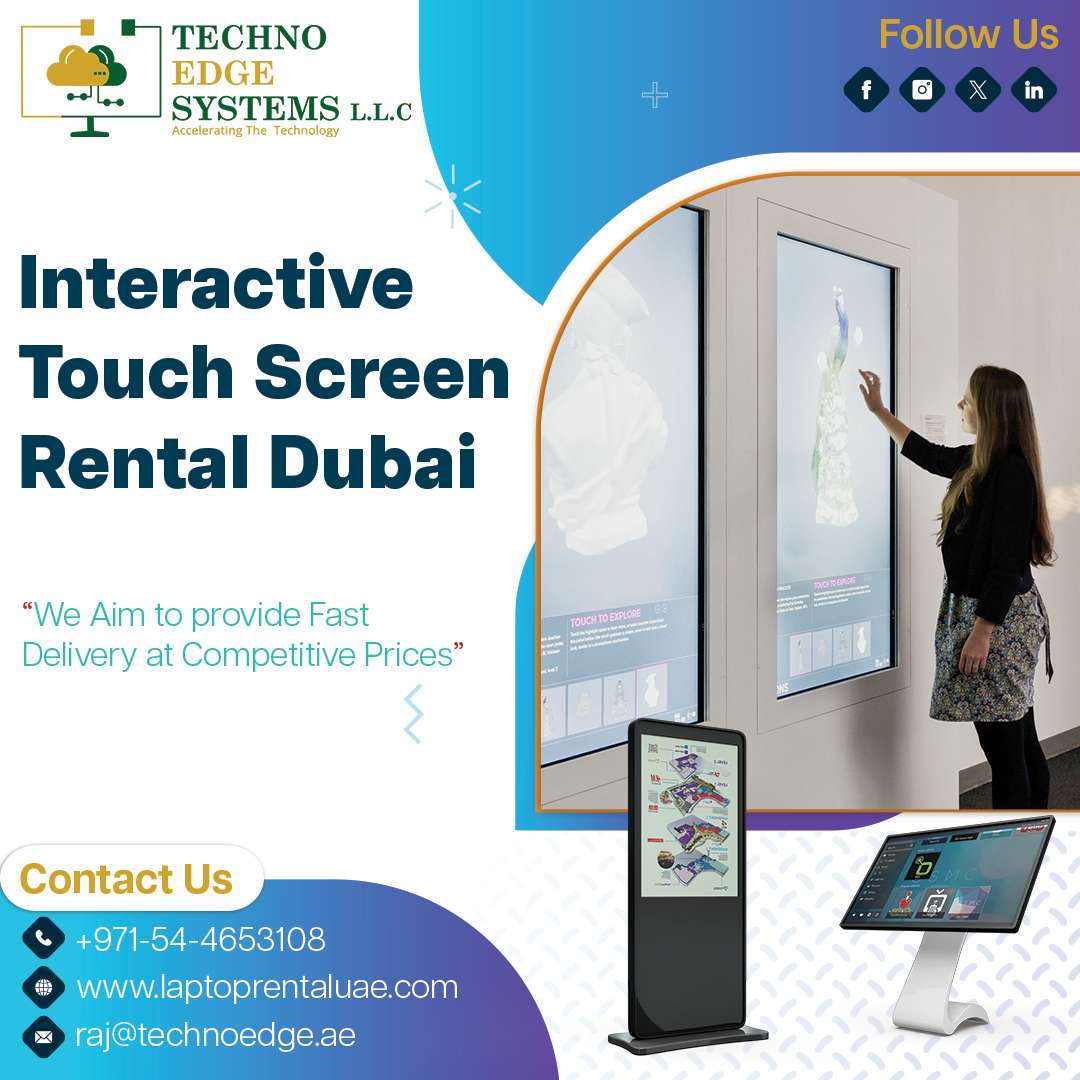 How Can Touch Screens Be Effectively Used In Meetings In Dubai