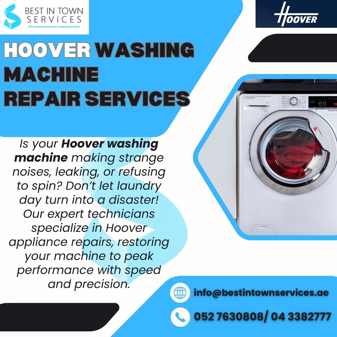 Hoover Washing Machine Repair Services in Dubai
