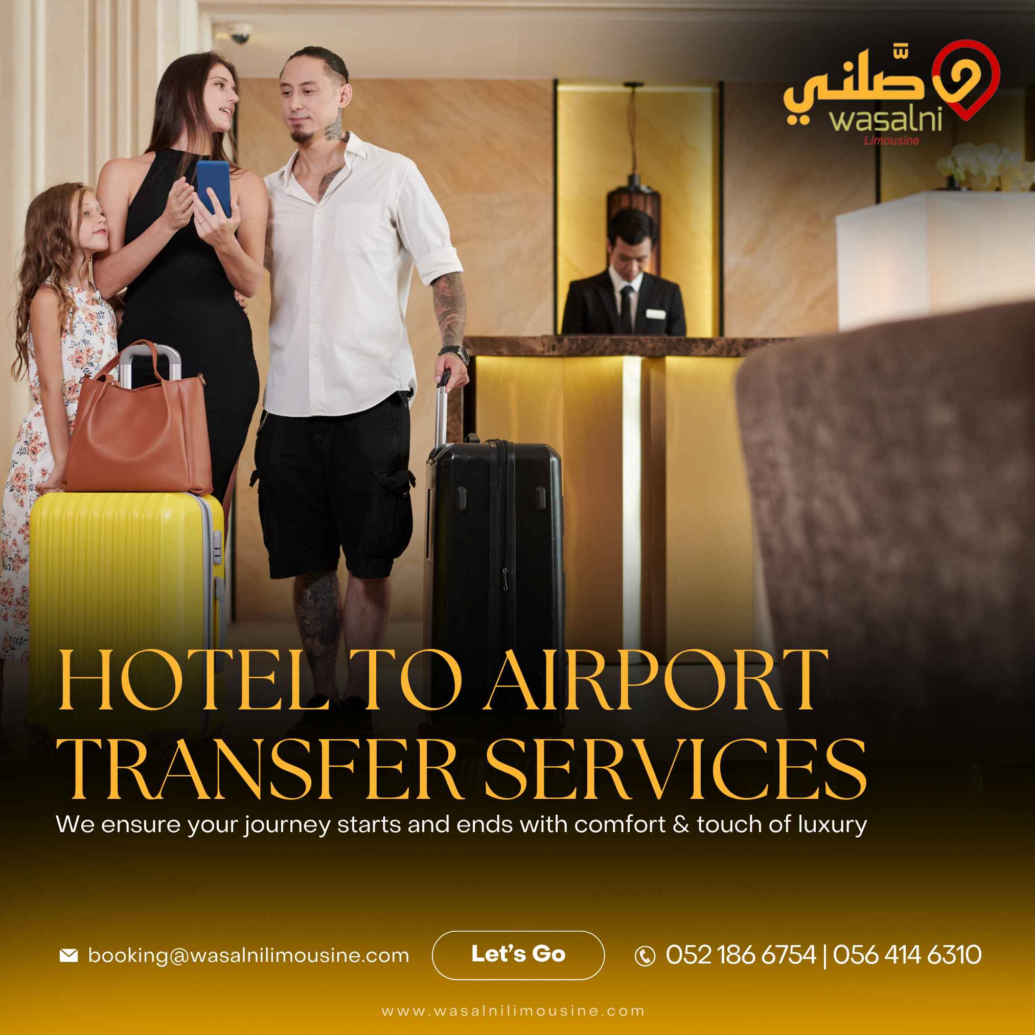 Premium Hotel To Airport Transfers In Dubai