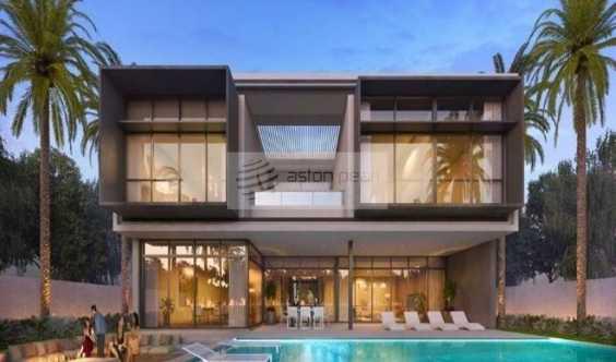 2 Golf Place 6 Bedrooms Park Facing Modern Villa