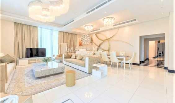 Burj View Furnished Luxury 3 Bedrooms Penthouse