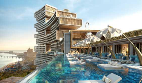 Triplex Private Pools Sea And Palm View in Dubai