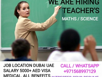 Teaching jobs in Dubai