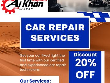 Auto Parts - Car Repair Services in Dubai