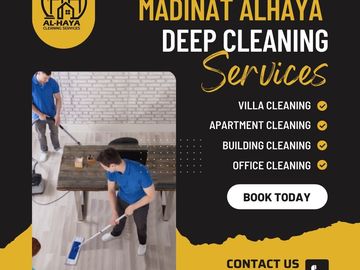 Cleaning and Maid services in Dubai