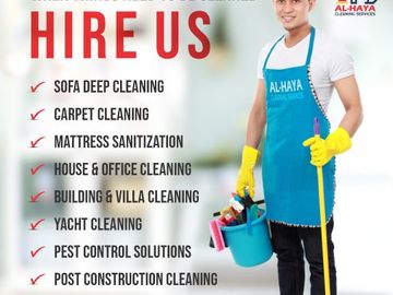 Cleaning and Maid services in Dubai