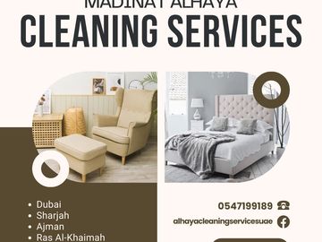 Cleaning and Maid services in Dubai