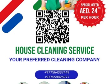 Cleaning and Maid services in Dubai