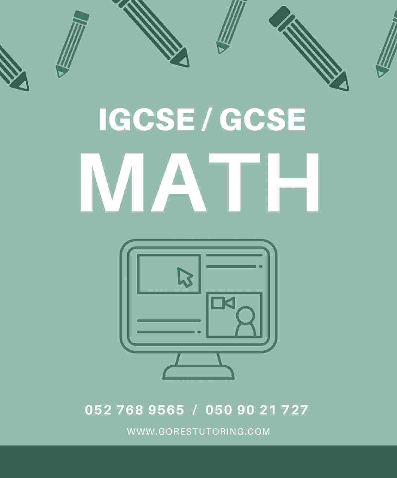 Math Teacher Gcse Igcse Myp Tuitions Dubai