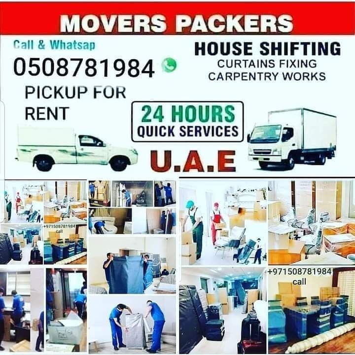 Movers And Packers 00971508781984 in Dubai