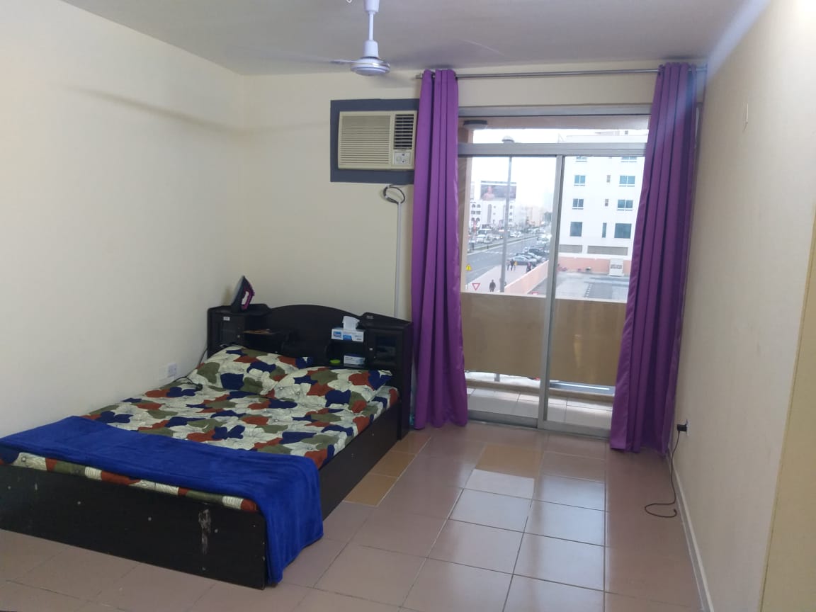 Sharing Bath And Balcony Fully Furnished Room Available In Karama