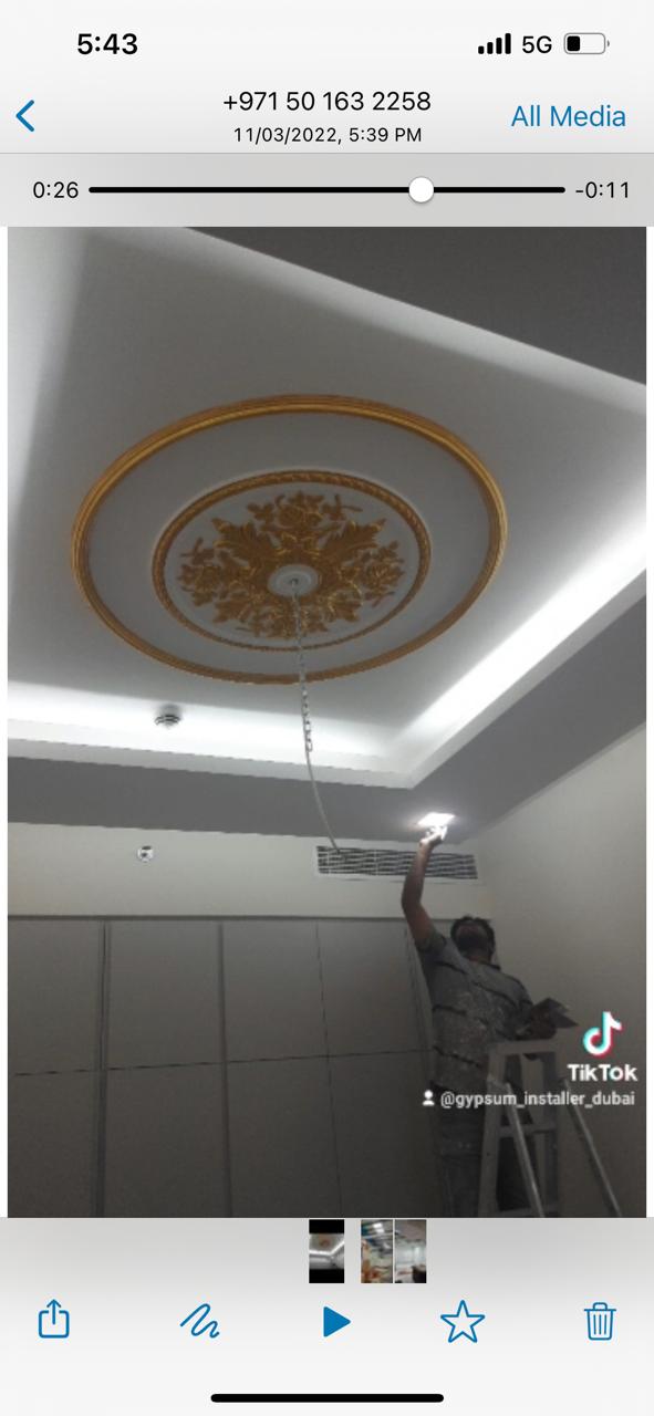 False Ceiling Installation Company Dubai