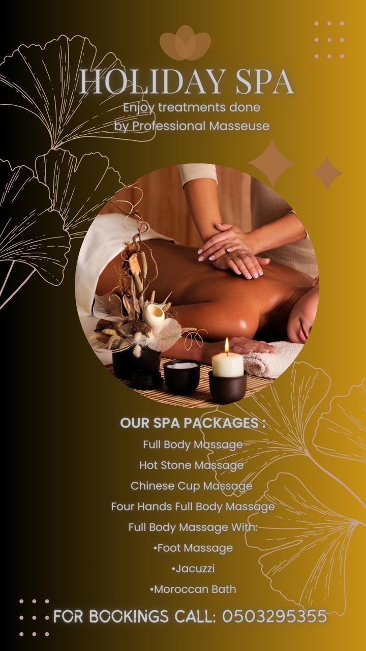 Holiday Spa And Massage in Dubai
