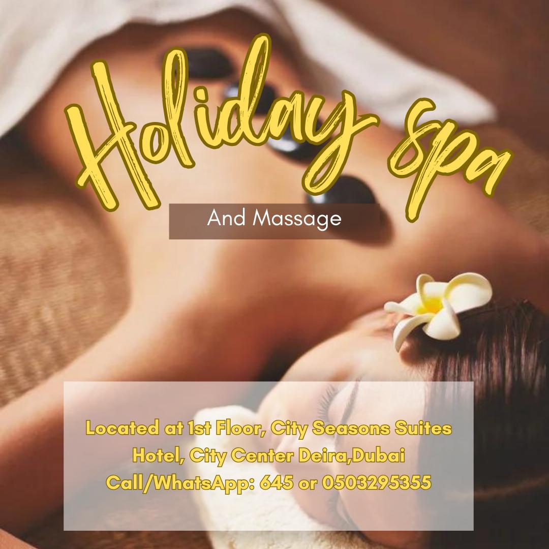 Holiday Spa Massage in Dubai