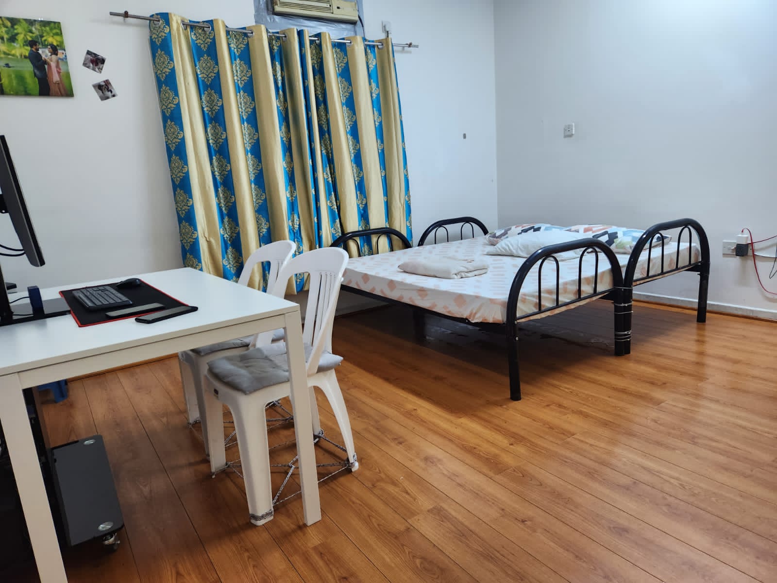 Attached Bathroom Fully Furnished Room Available Suitable For Couple Or Family Karama Prime Location