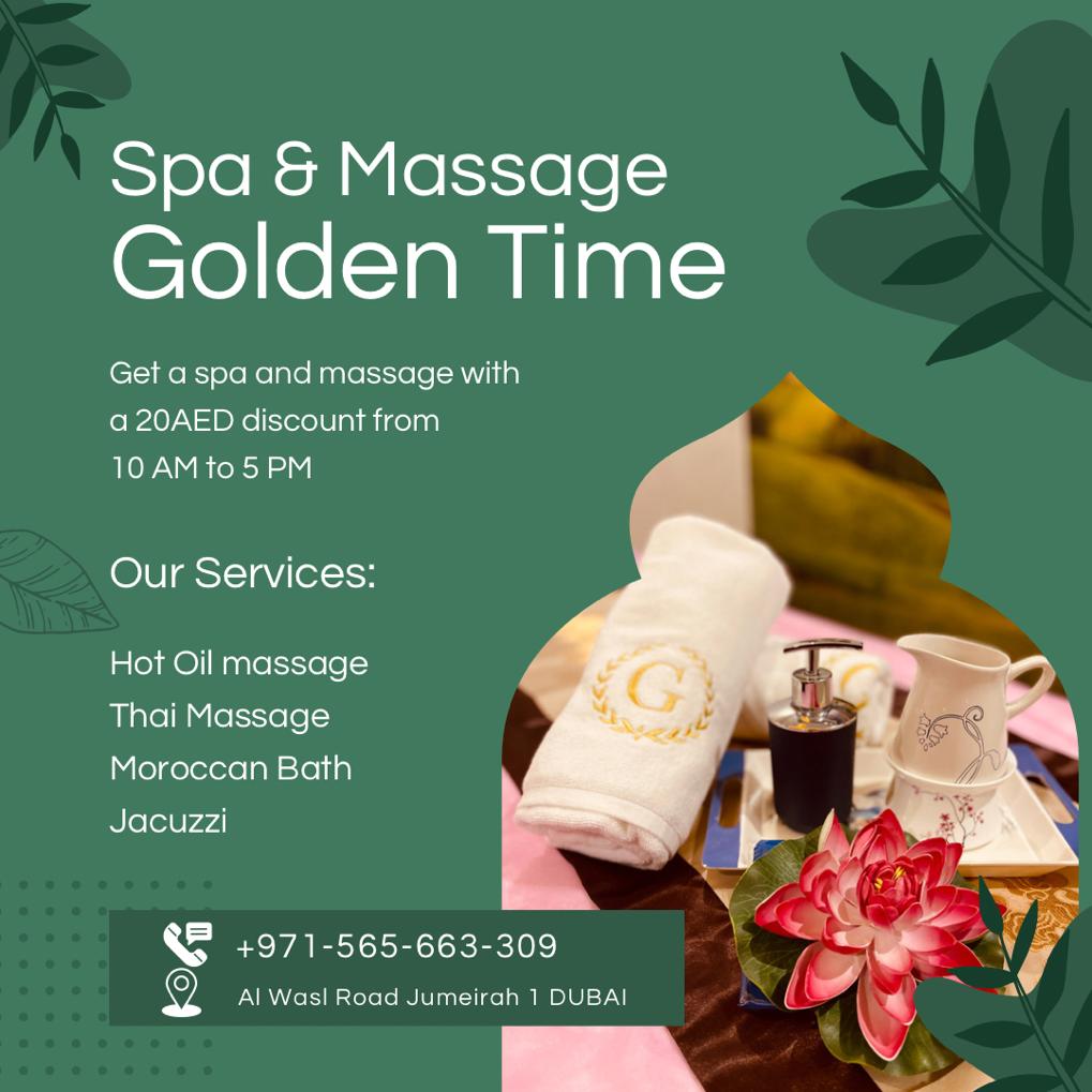 Golden Time Spa in Dubai