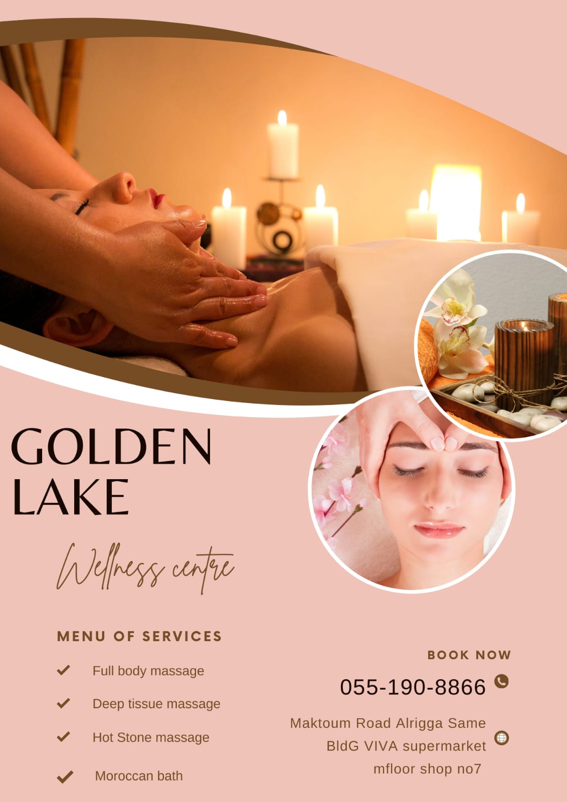 Golden Lake Spa Massage in Dubai