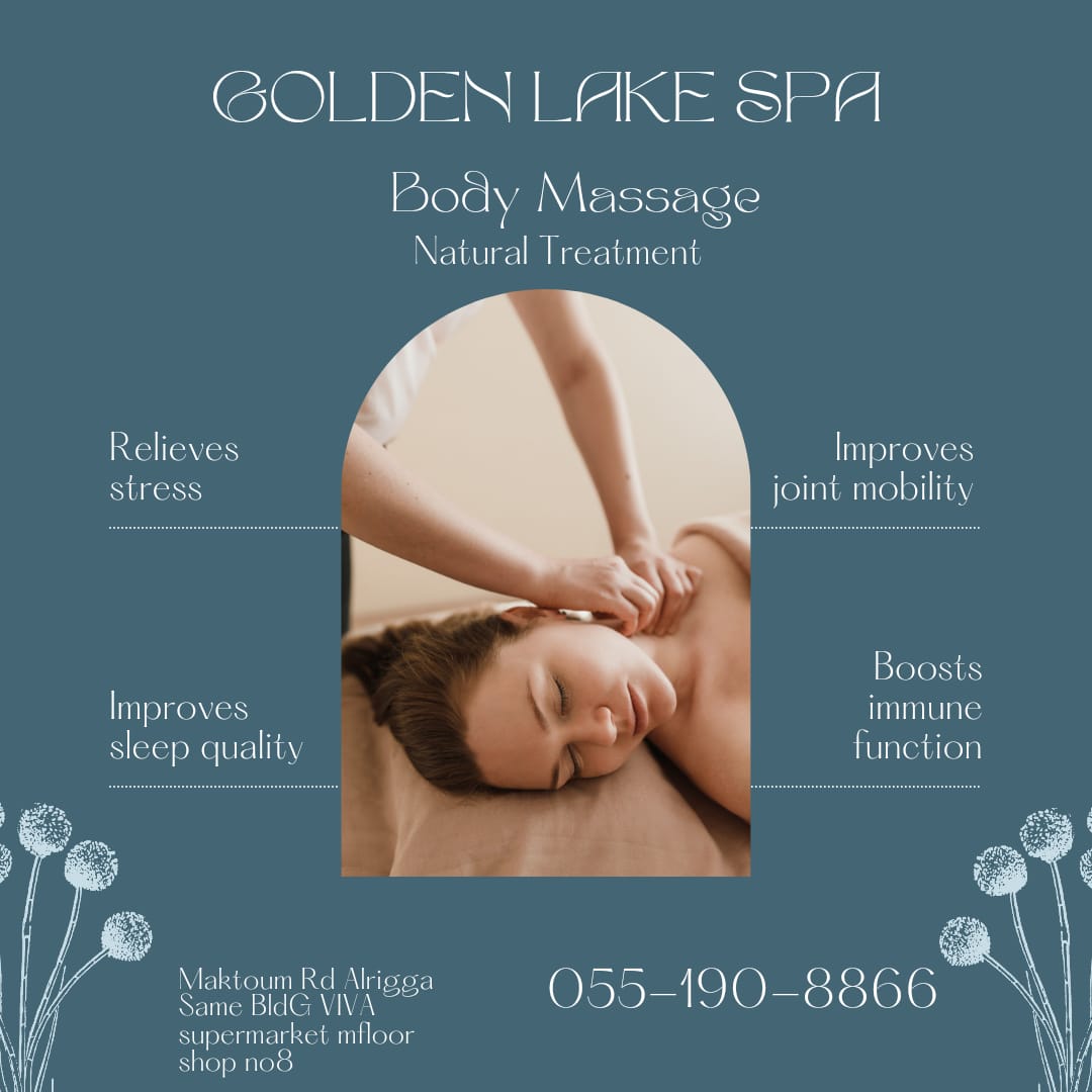 Golden Lake Spa Massage in Dubai