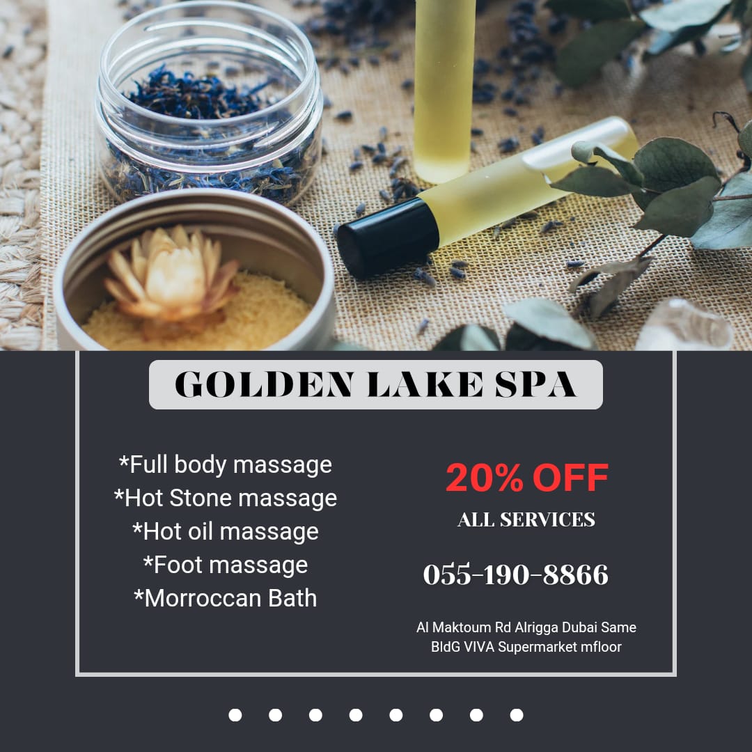 Golden Lake Spa Massage in Dubai