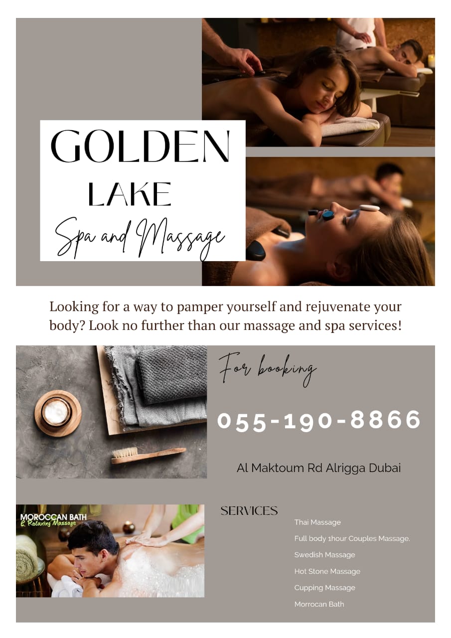 Golden Lake Spa Massage in Dubai