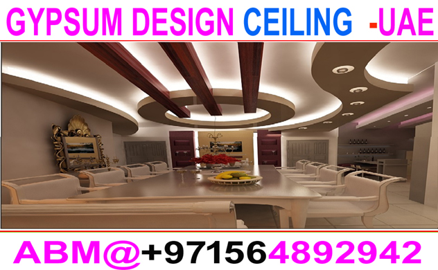 Gypsum Ceiling Contractor In Umm Al Quwain Dubai Sharjah