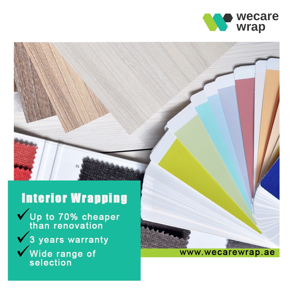 Kitchen Wrapping Or Interior Wrapping Service