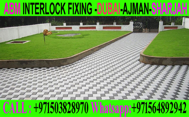 Paving Interlock Fixing Applicator Ajman Sharjah Dubai