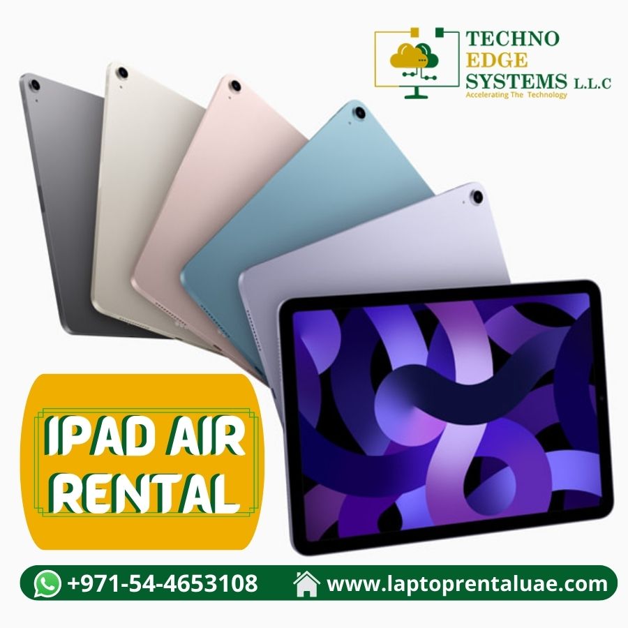 Ipad Air Rental For Businesses Events In Dubai