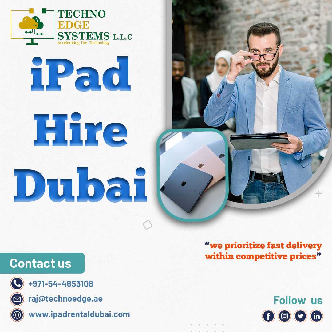 Hire Ipad Pro Is The Most Preferred Tablet In The Dubai