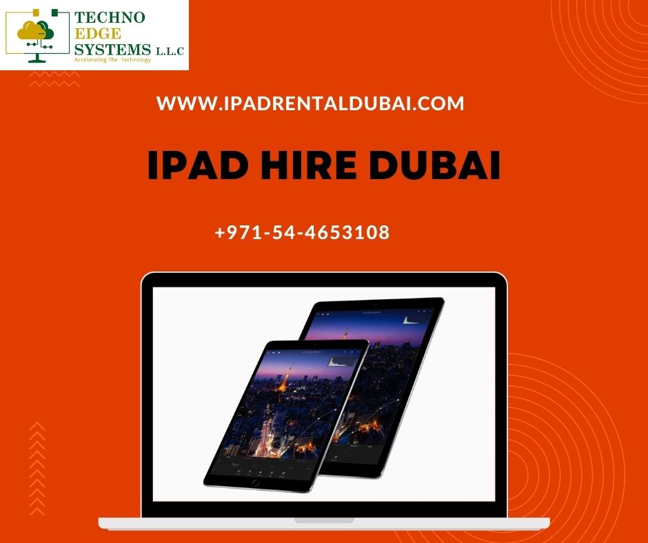 Ipad Air Rental For Businesses Events In Dubai