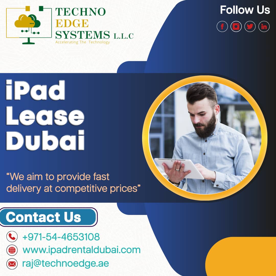 Ways To Attract Customers With Ipad Lease In Dubai