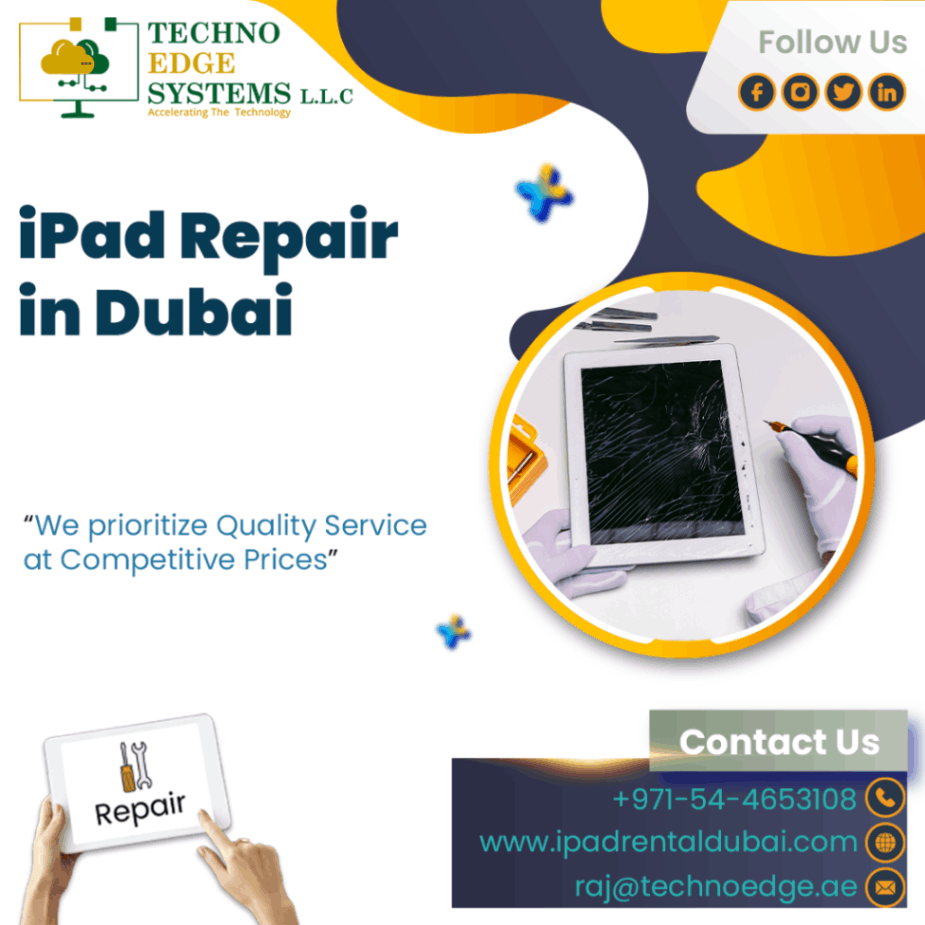 Why Is It Necessary To Hire Professional Ipad Repair In Dubai