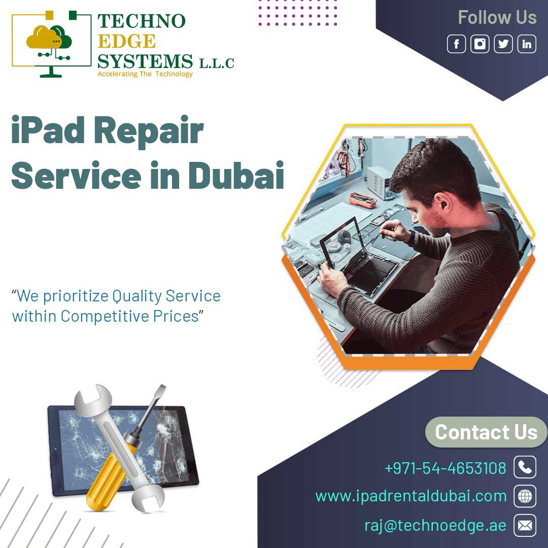 Where To Find A Reliable Ipad Repair Provider In Dubai