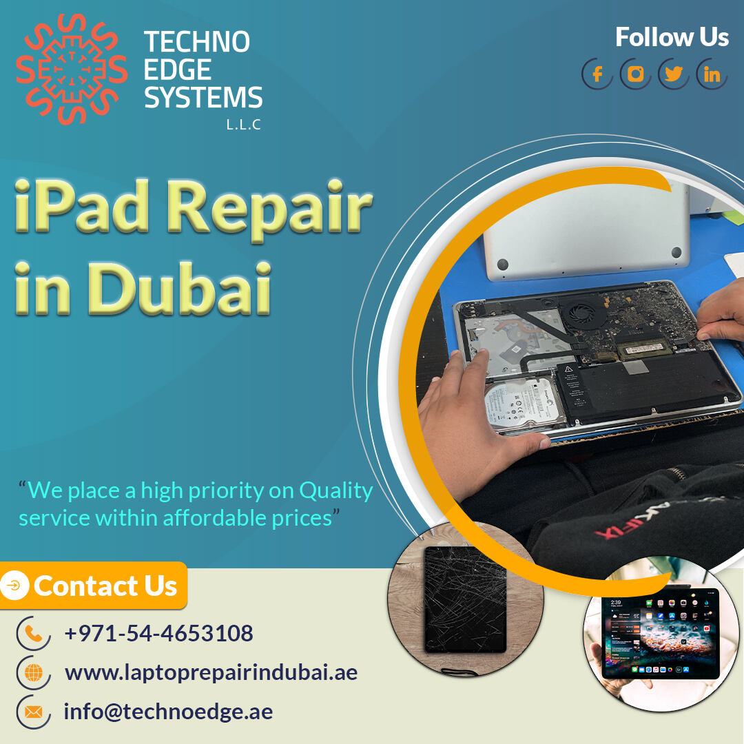 Standard Services For Ipad Repair Dubai