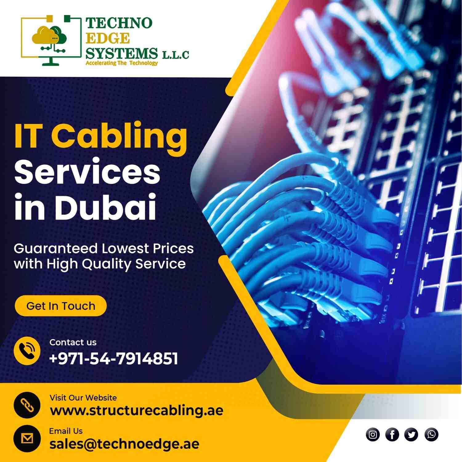 Advanced It Network Cabling In Dubai, Uae