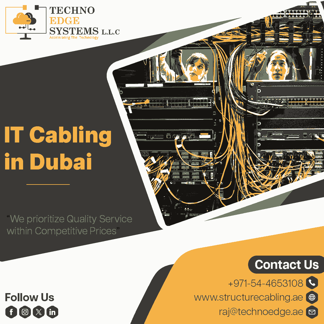Techno Edge Systems Choosing The Right It Cabling Services In Dubai